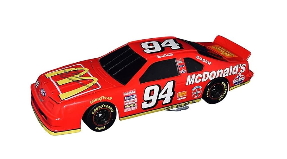 2X AUTOGRAPHED 1995 Bill Elliott #94 McDonalds (Winston Cup